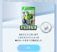 天空の支配者コンプ！