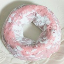 桜もちっとドーナツ 春めくいちごホイップだいふく風＠ミスタードーナツ