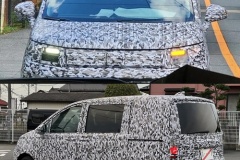 ホンダ「フリード」開発車両スパイショット！2024年フルモデルチェンジへ