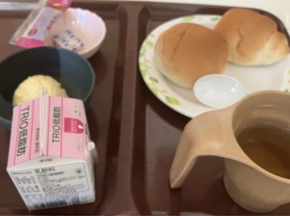 退院した日の夕食