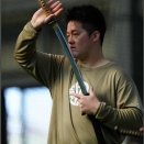 【画像】DeNA牧、日本刀で武装