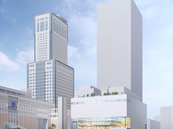 地上34階、高さ230mに規模縮小「北5西1・西2地区」の都市計画変更に向けた手続き開始！札幌で最も高い超高層ビル計画