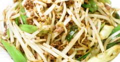 節約メニュー♪もやしの肉味噌炒め