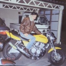 懐かしの黄色いやつ（CB400SF）