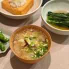 週末、冷蔵庫整理の豚こま丼の夜ごはん