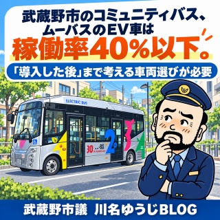 武蔵野市議　川名ゆうじ　blog