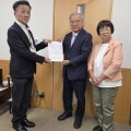 燃えるゴミ袋で臨時措置