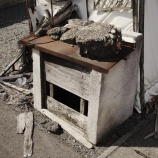 『ノスタルジック「コンクリート製のゴミ箱」/ 岡山県岡山市北区』の画像