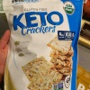 【グルテンフリーKETOクラッカー】オーガニック＆糖質４g！食べてみたけど…？