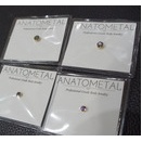 アナトメタル、キング＆クイーンミスティックトパーズ3mm&4mm