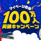 『スカイマーク、マイページ100万人突破キャンペーン！航空券やモデルプレーンなどが当たる！』の画像