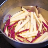 紅はるかのカリカリかりんとう風スティック（レシピ）と、今日のおべんとう