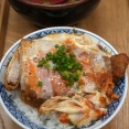 仕事帰りに【多の津うどん】でかつ丼とゴボウ天うどん。