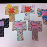 折り紙で浴衣と作り方 帯広札内のピアノ教室 もうり