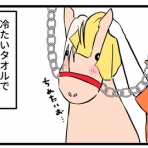 今日もうちのウマコが騒いでる
