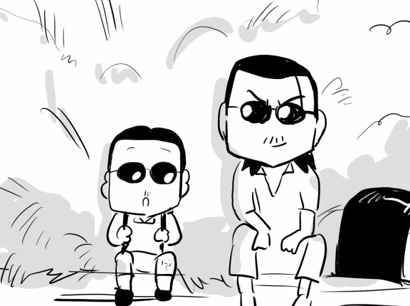 【THEALFEE】『秩父のスター★アルフィー桜井さんの幼少期はとんでもないモノを交通手段として利用していた‼』アルフィー漫画イラストマンガ