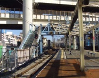 『横浜　内海川跨線橋　撤去決まる』の画像