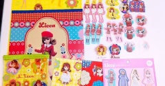 100均リカちゃんフレークシールや付箋が可愛い♡＆スマホ故障で1番ショックな事