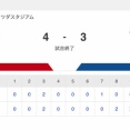 【試合結果】中日 3-4 広島 柳が6回2失点！樋口がプロ初打点！