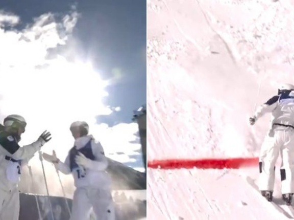 モーグル日本代表・堀島行真の後ろ向きゴール、海外でも凄すぎると話題に