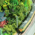 7畳部屋の鉄道模型