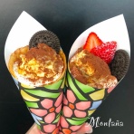 クレープの移動販売　MONTAÑA モンターニャ