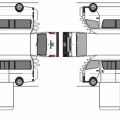 ペーパークラフト　トヨタ・ハイエースコミューター　200系 4型以降
