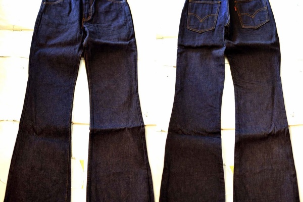 70sビンテージ オリジナル DEAD Levis805 耳付き W40