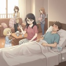 【悲報】旦那の熱が平熱～37.8を行ったり来たり、病院行かすべきか悩んだ結果