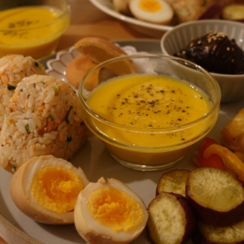 【日記】秋のプレートごはん作ってみた日