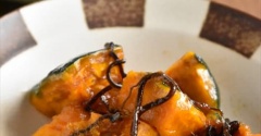 かぼちゃの塩昆布バター煮