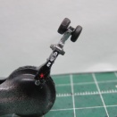 脚周り(ミラージュF.1C製作記)