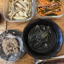 イカ墨リゾット風