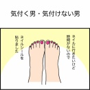気付く男・気付かない男