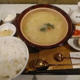 『新橋 フィンフィン「ふかひれカニ塩土鍋麺御膳」1000円/鶏白湯スープが美味い! 新メニュー出没』の画像