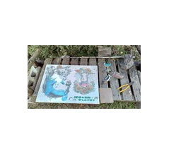 残暑見舞いを修理始めました