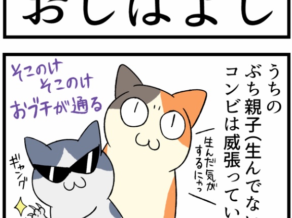 「お人よしな柴犬」と威張っている猫の笑える関係性