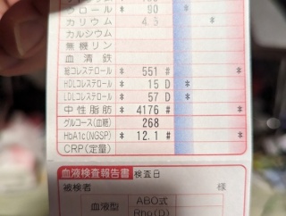 【画像】ワイの血液、ヤバい…【血液検査】