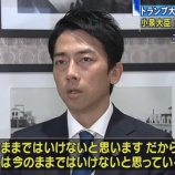 『【有能オブ有能】小泉進次郎「海洋ごみ問題?ビニール袋有料にしたろ!」女子高生「魚が食べないビニール袋作ろ」』の画像