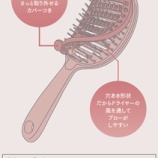 『2026年7月発売　コスメヲタちゃんねるサラ　ヘアブラシ』の画像
