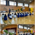 羽生南小学校・盆栽講演　“寄り添う命“