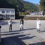『【上八川川冬季アメゴ釣り場】アメゴ放流の手伝い』の画像