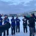 12月4日(木)  1年生初雪中グラウンド→MTG→SC