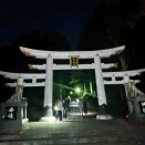 夜の三峰神社 参拝　①