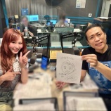 『[イコラブ] 大場花菜が描いた、はなわさんの似顔絵公開「特徴捉えてる」「センス光ってる」と反響』の画像
