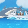 【マジ注意】『海で野生イルカにであった時の注意喚起ポスター』が公開されるも、みんなが思ってたイルカと全然別物すぎてネット騒然　→　イルカってこんな恐ろしい猛獣だったのか…