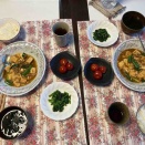 夕食は麻婆豆腐