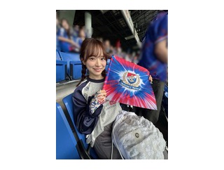 AKB48倉野尾成美（熊本県出身）さん 横浜（F）マリノスのサポーターになるなる