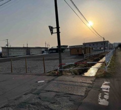 工事看板に「はま寿司」の名前～清水町・トマオニ跡地