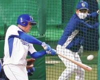 福留の開幕スタメン、キャンプで伝えられていた